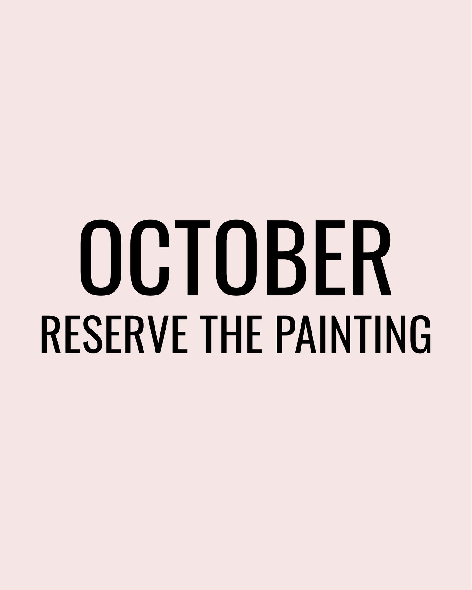OCTOBER'S 365 PAINTINGS