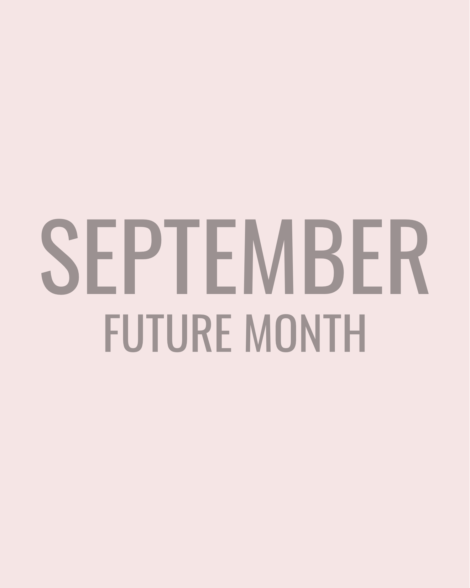 SEPTEMBER'S 365 PRINTS