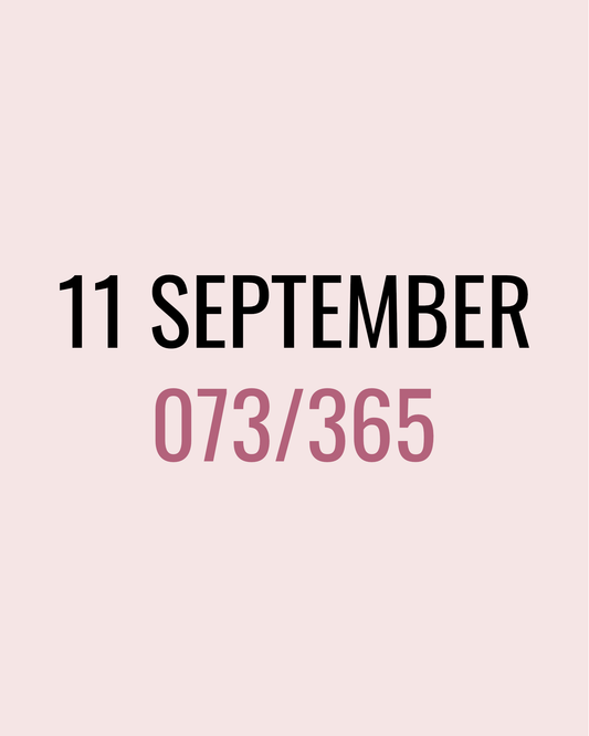11 September – 073/365