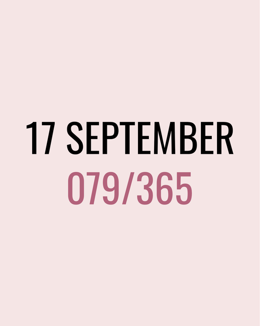 17 September – 079/365