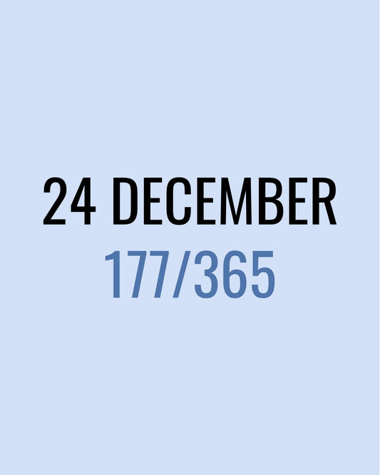 24 December – 177/365