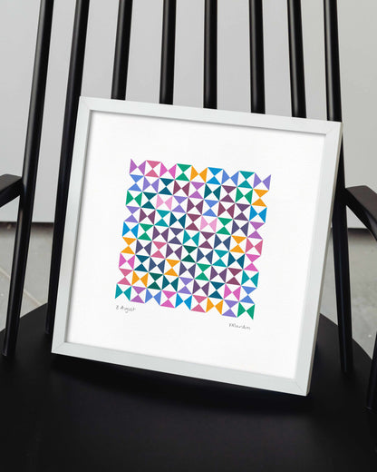 8 August - Print