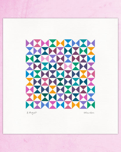 8 August - Print