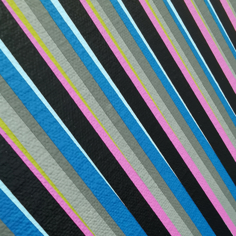 Close up of Ambient Flow (Black) by Victoria Mardon