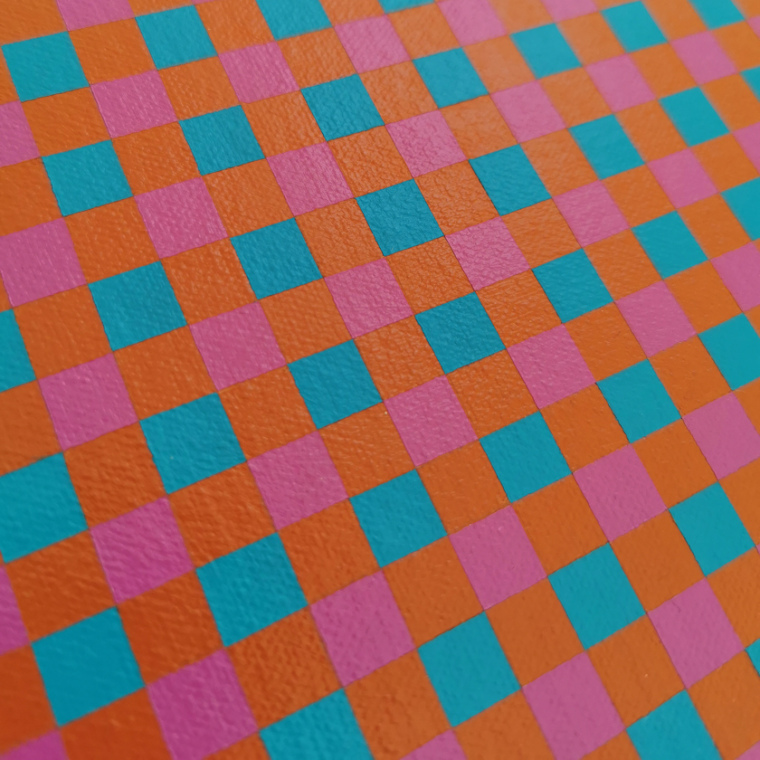 Close up of Isolated Haze (Orange) by Victoria Mardon