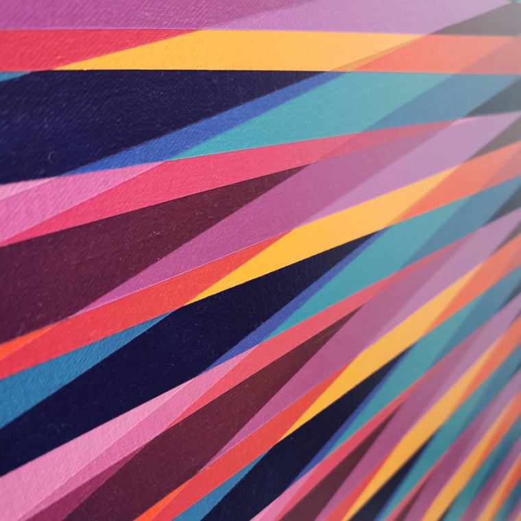 Detail of Detail of Summer Daze by Victoria Mardon