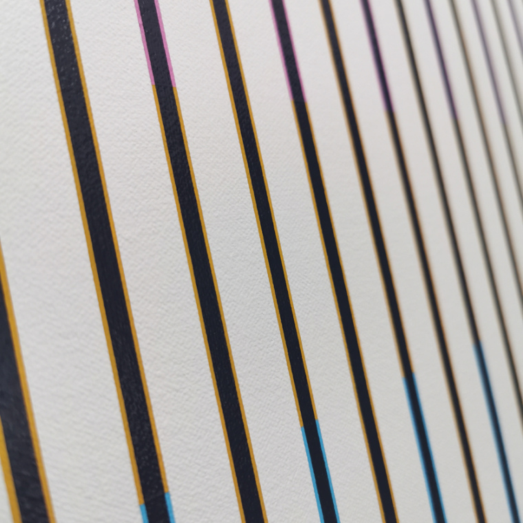 Close up of Rainbow in the Dark (Light) by Victoria Mardon