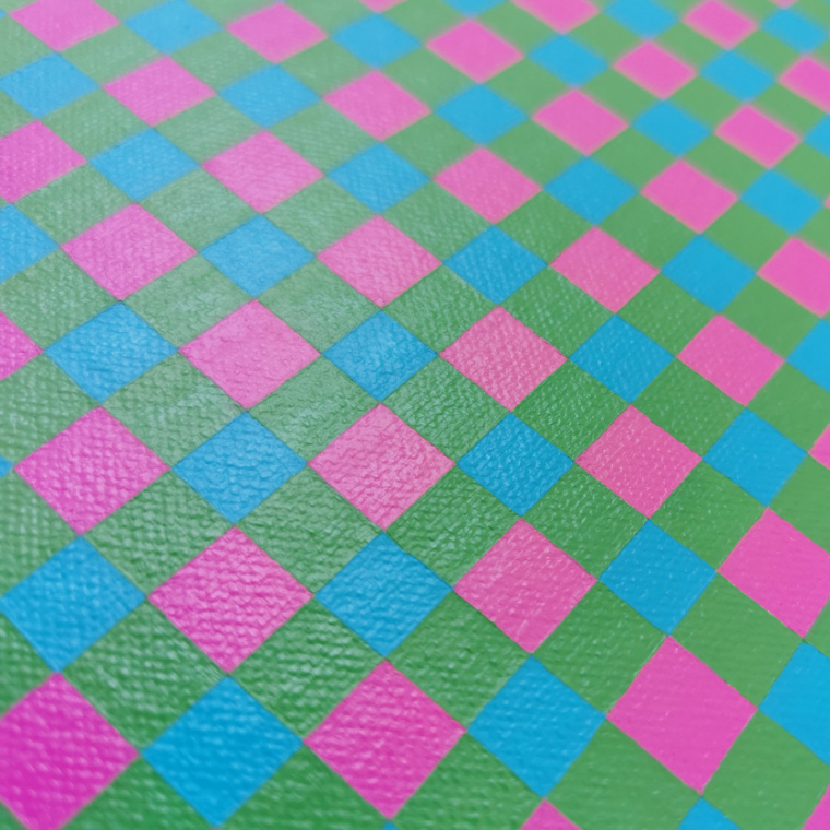 Close up of Isolated Haze (Green) by Victoria Mardon