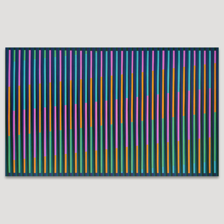 Forty-One (Pink & Blue) by Victoria Mardon