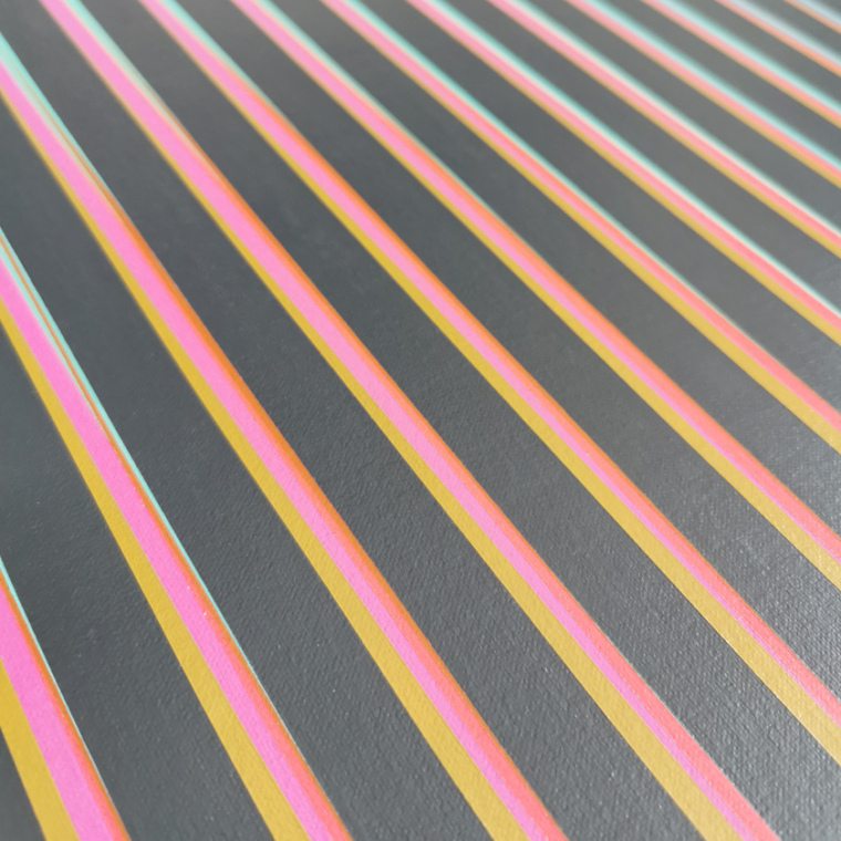 Close up of Aurora (Rainbow) by Victoria Mardon