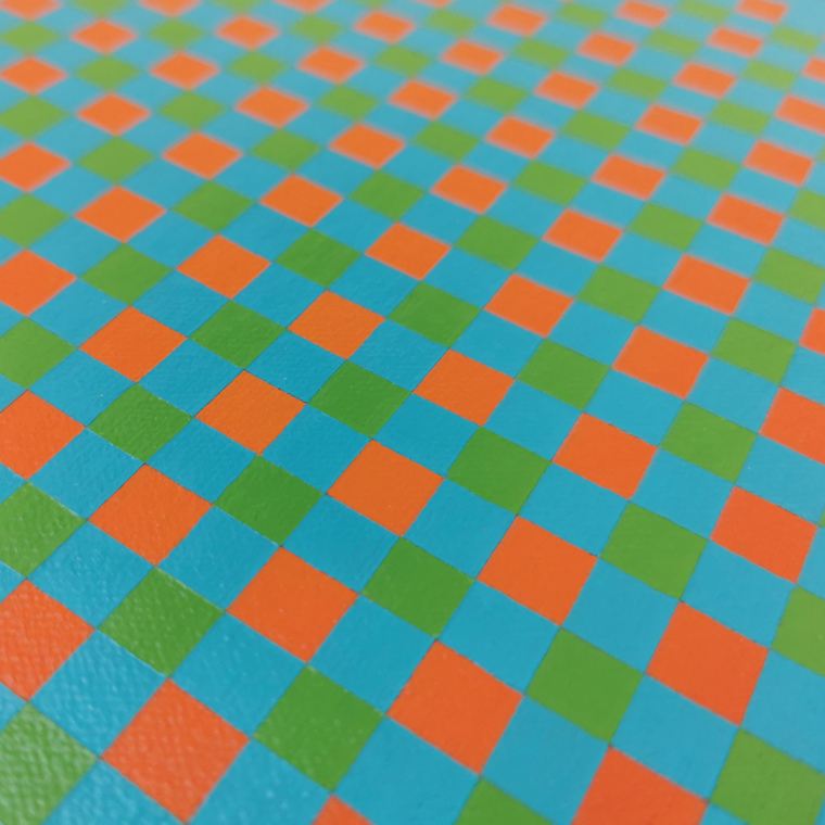Close up of Isolated Haze (Blue) by Victoria Mardon